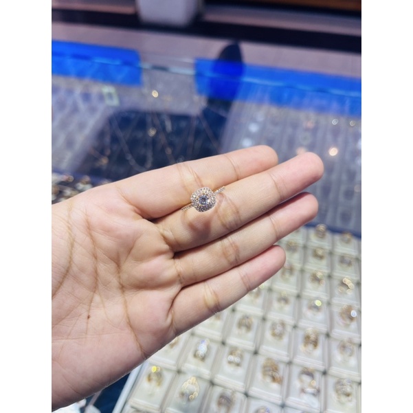 cincin amero plat bulet kadar 16k