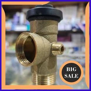 tools Tee cabang 4 kuningan T cabang 4 kuningan plus tutup dop 1 inch 2774N23