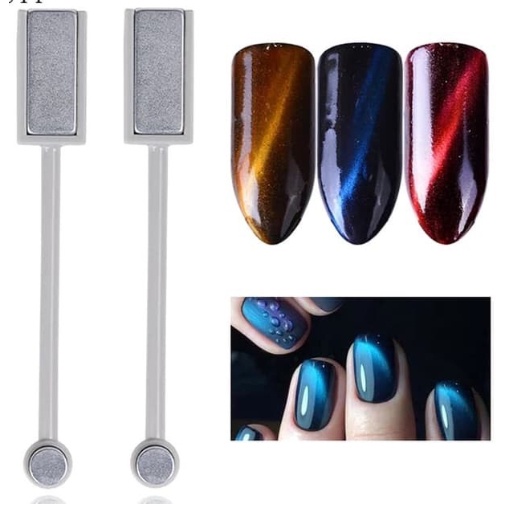 CATEYE MAGNET GEL POLISH Cat eye magnet dual nailart