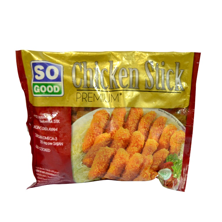 

So Good Chicken Stick Premium 400Gr