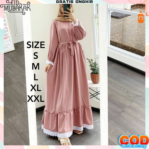 Gami Ibuk Busui Pesta Elegan Gamis Wanita Terbaru 2023 Gmis Drees Nikah Pakaian Branded Dewasa Jumbo