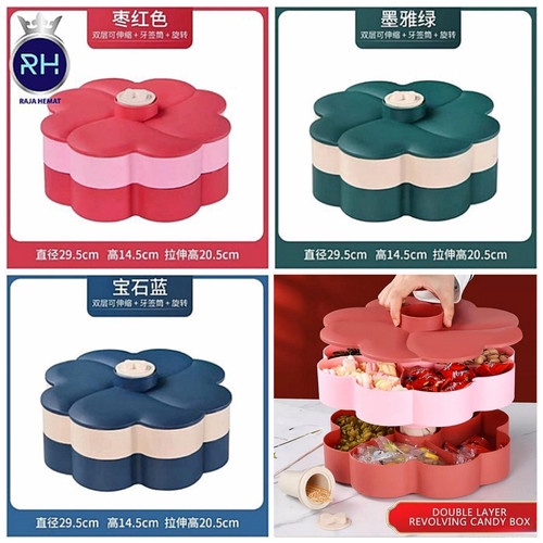 TOPLES BUNGA PUTAR 2 SUSUN Doble Flower  / TOPLES CANDY FLOWER