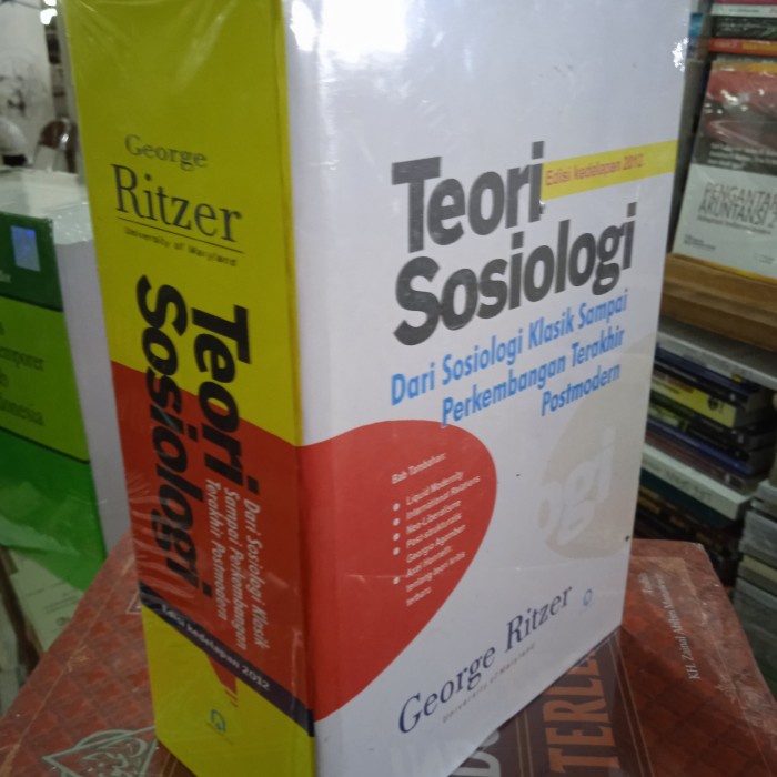 

Buku Teori Sosiologi Klasik modern Edisi 8 Oleh George Ritzer