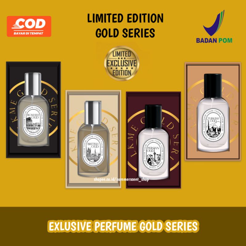 PARFUM MEWAH EXLUSIVE GOLD SERIES EDP BPOM TALKME