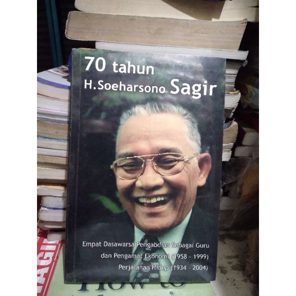 70 tahun H.soeharsono Sagir