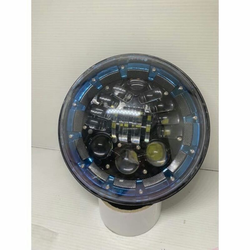 Lampu Depan Daymaker 7inch Predator Angel Eyes