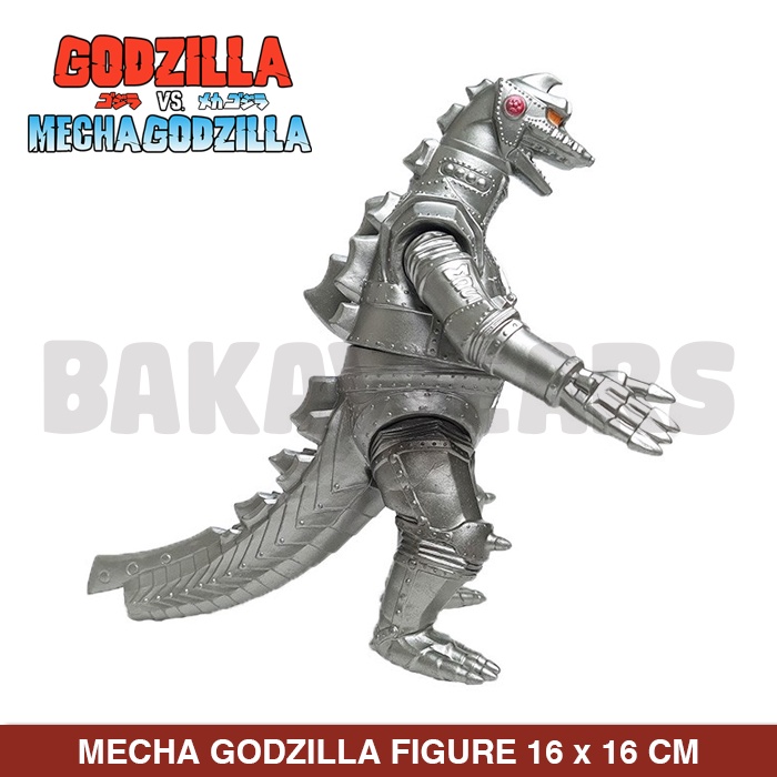 Figure Kaiju Klasik Mecha Godzilla 1974: Godzilla VS Mecha Godzilla Mainan Anak (bakawears)