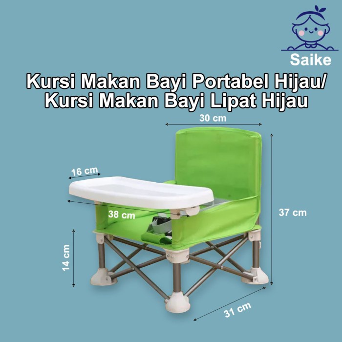 KURSI MAKAN BAYI PORTABLE KURSI MAKAN BAYI LIPAT KURSI MAKAN BAYI