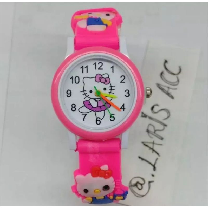 Cod Ring Hello Kitty Jam Tangan Anak Perempuan Jam Tangan Fashion Anak