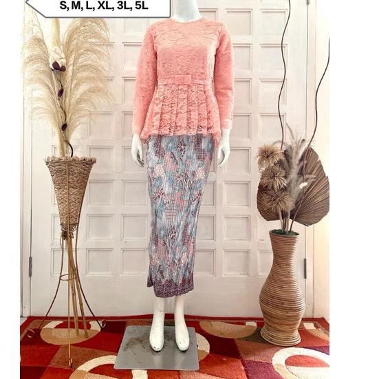 ✨Mall✨ SETELAN KEBAYA BROKAT PITA/KEBAYA SERAGAMAN PESTA/KEBAYA WISUDA/KEBAYA MODERN/KEBAYA MEWAH/KE