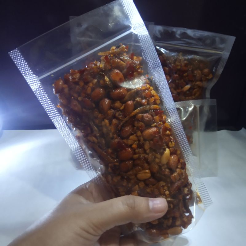 

Kering tempe teri kacang kemasan 200 gram