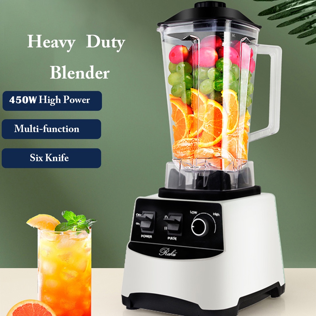 Blender Juicer Heavy Duty 2 Liter - White, Blender Import High Quality, Blender Import Berkualitas, Blender Heavy Duty Berkualitas