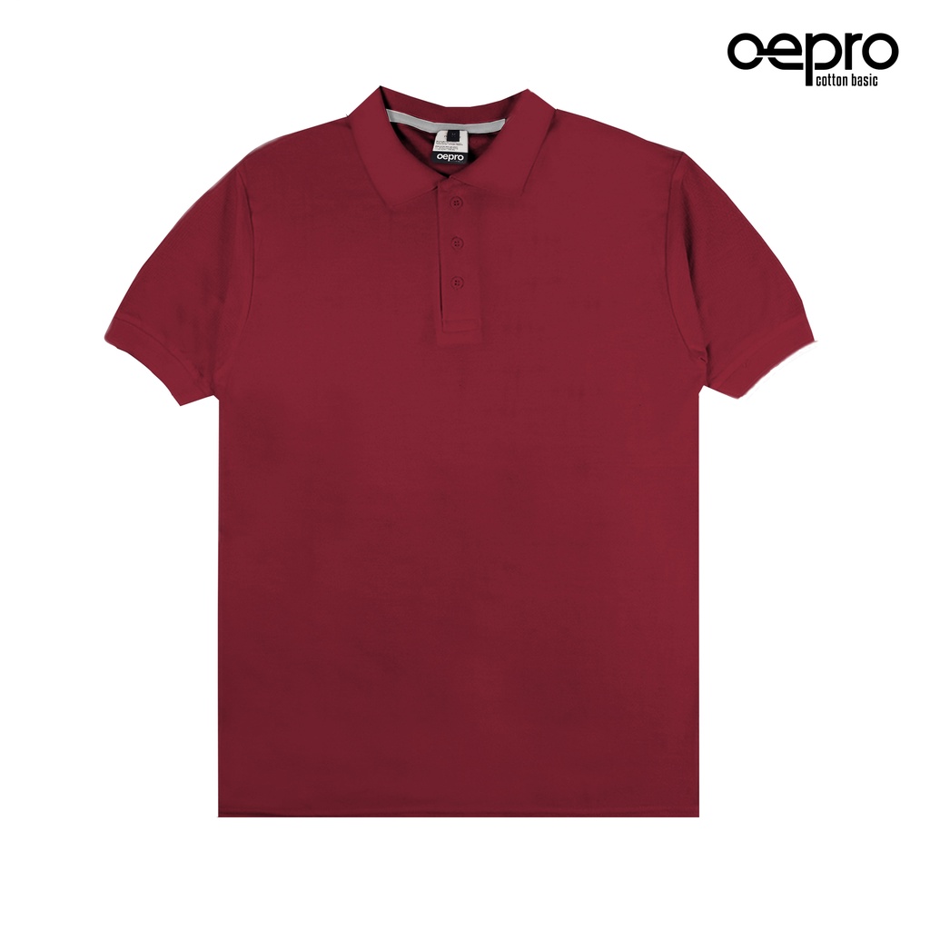 Kaos Polo Premium | Kaos Kerah Premium | Polo shirt | Full Katun | Ruby Red |  Oepro