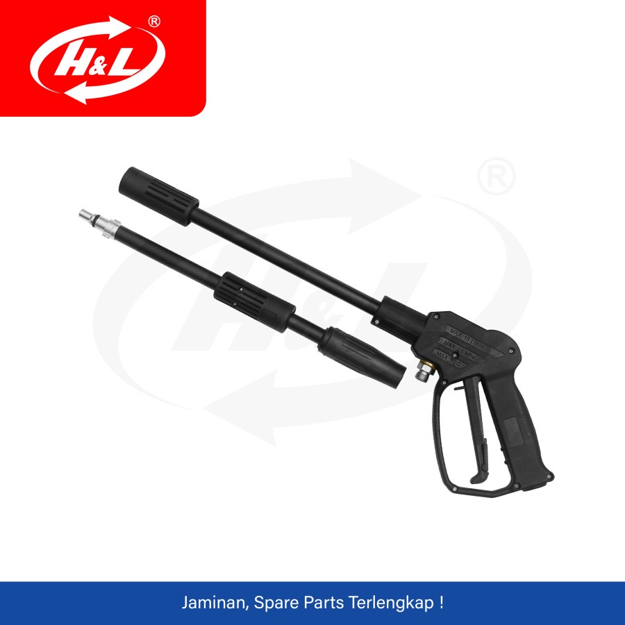 Alat semprot tembakan air Gun stik jet cleaner Gun High Pressure H&L