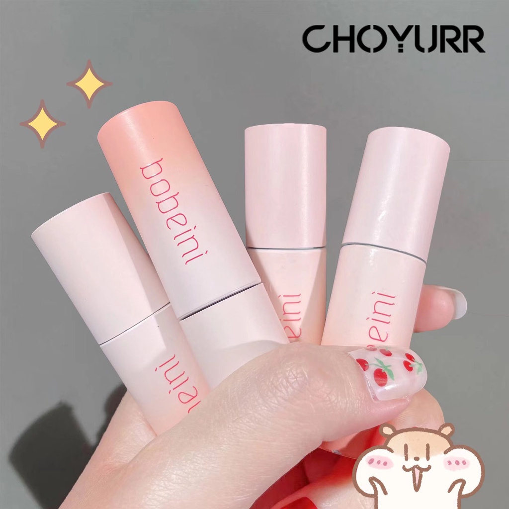 【COD】Lipstik Cream Velvet-Mist Matte Lip Clay Waterproof Non-stick Lip Mud Tahan Lama Tahan Air Korean Original Makeup -CH