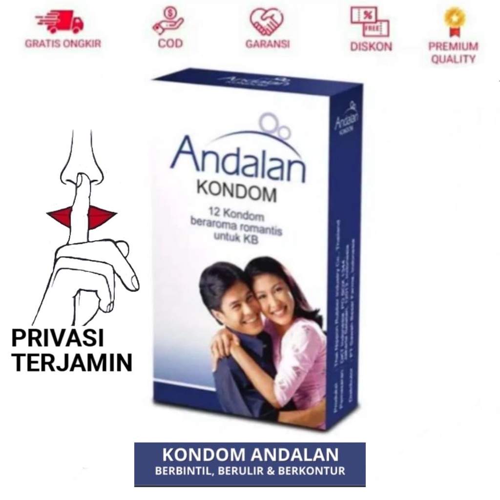 Kondom Andalan Isi 24 Pics Alat Kontrasepsi Beraroma Romantis Pelindung Untuk KB Nyaman Digunakan