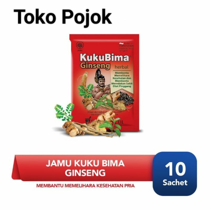 Jual Kuku Bima Gingseng Jamu Sidomuncul Isi Pcs Ori Jamu