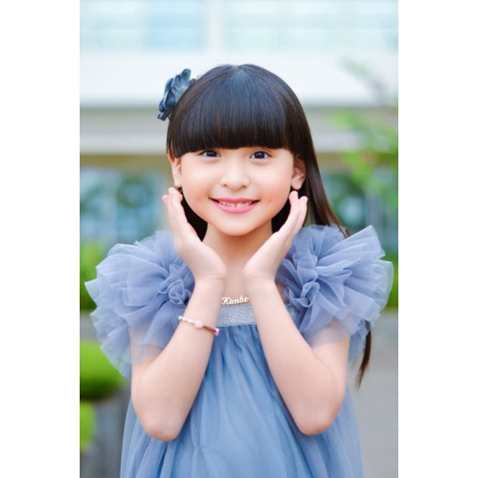 Dress Ruffle Viral Anak / Baju anak konveksi