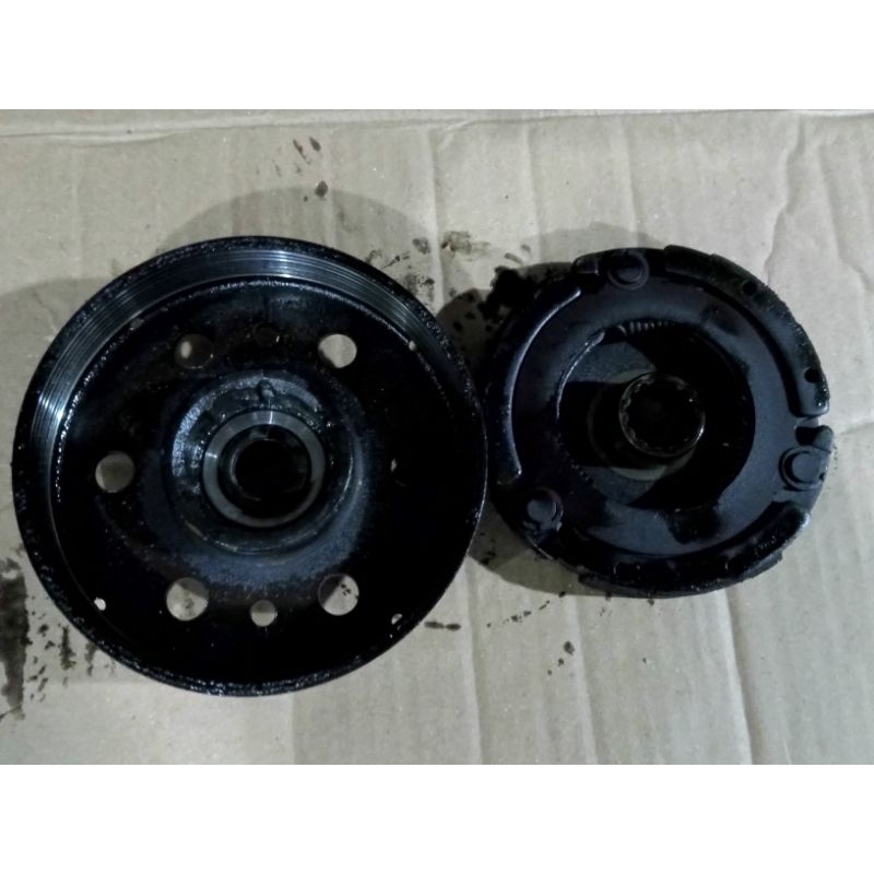 sproket kampas ganda Yamaha Vega ZR original