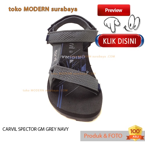 Sandal Pria casual Sandal Gunung slide outdoor CARVIL SPECTOR GM