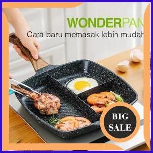 sparepart Panci 3in1 Wajan telfon Korea Keramik Anti Lengket 3 frying pan Wonder Bagian bawah terbua