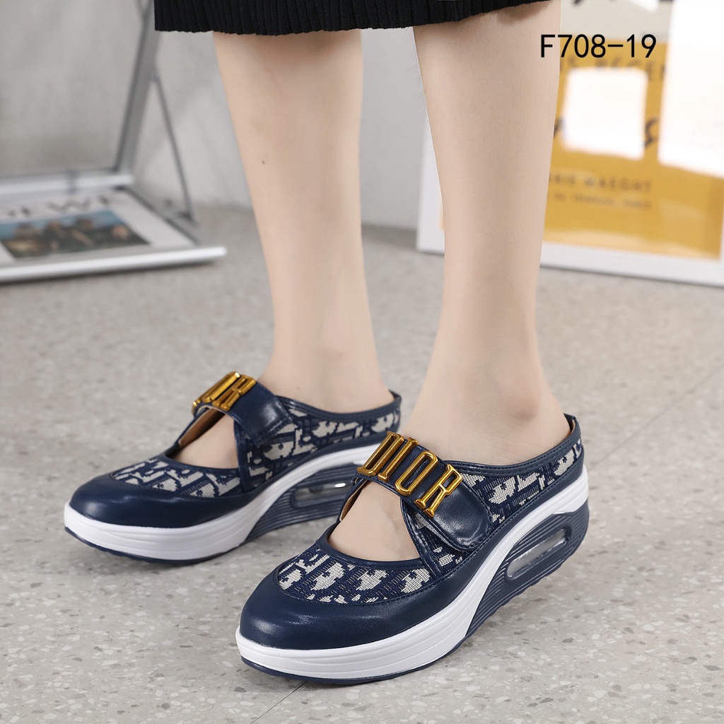 Slip-on Wedge Shoes Platform #F708-19