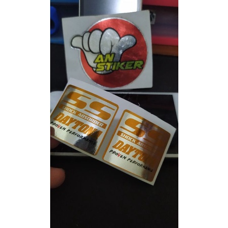 stiker shock daytona SS