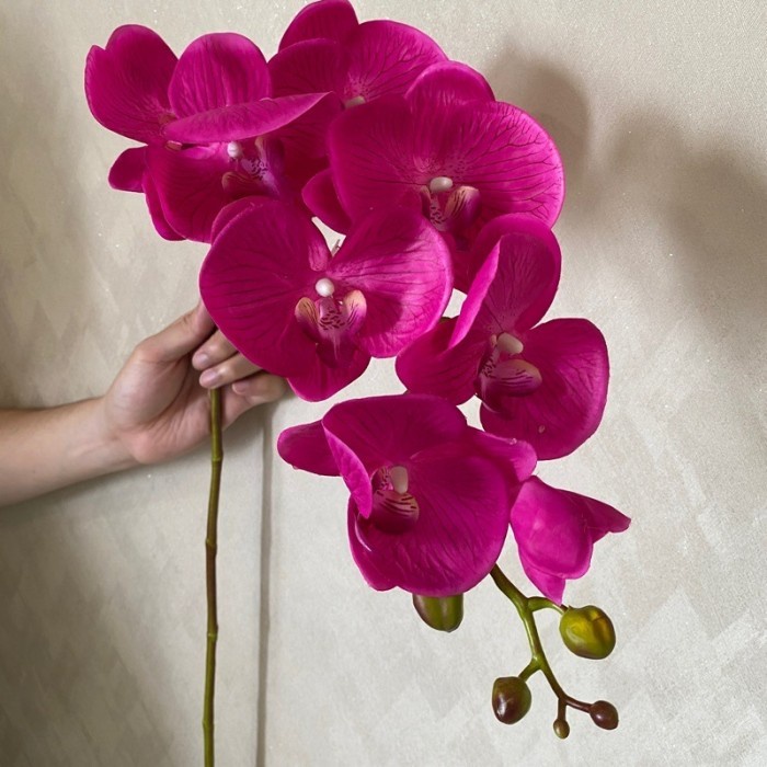 ANGGREK BESAR 8 KEPALA ARTIFICIAL PALSU IMPORT