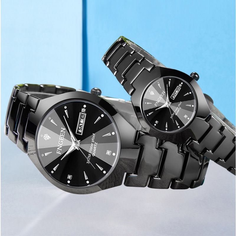 Jam Tangan Pria Wanita Couple Simple Elegan
