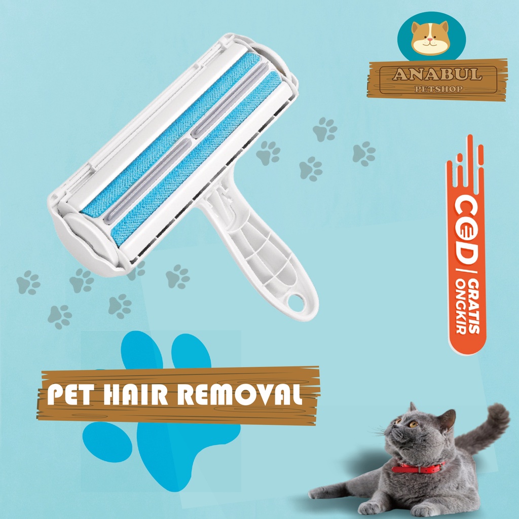 Roll Pembersih Bulu Olive care Hewan Kucing Anjing Debu Pakaian Magic Lint Roller PET HAIR REMOVAL