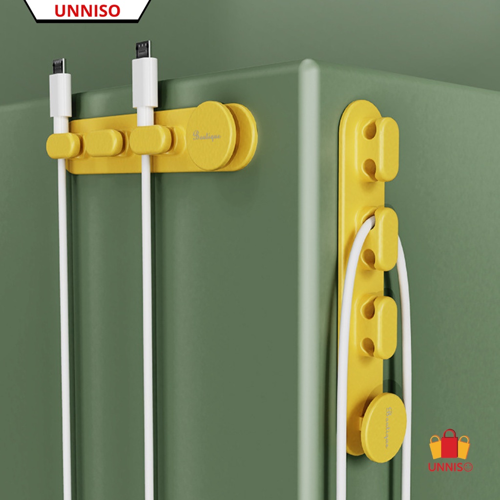 UNNISO - Hanger Klip Cable Organizer Multifungsi