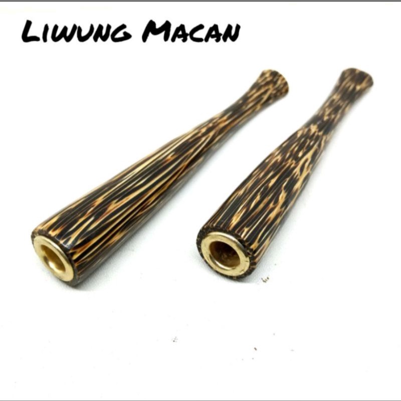 KERAJINAN ONCE PIPA KAYU KEMUNING BISA COD