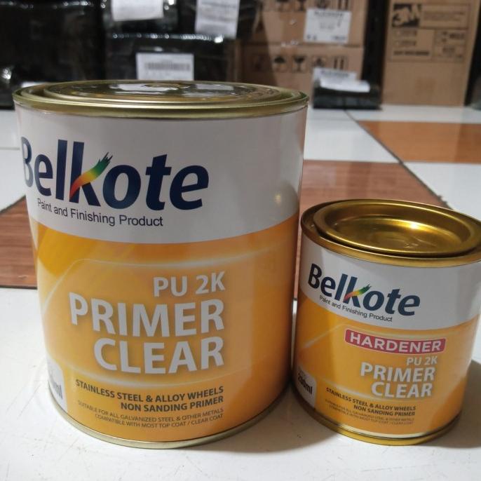 Belkote PU 2K Primer Clear 1L Set