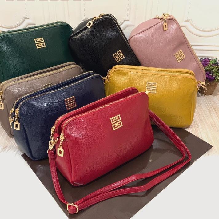 Terlaris (COD) Jamjo Tas Selempang Import GV Kylie L 3Ruang Suprem grosir