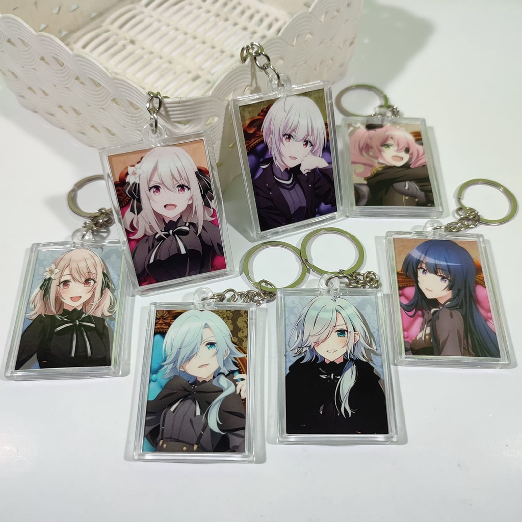 Souvenir Gantungan Kunci Kotak Anime - Keychain Spy Classroom