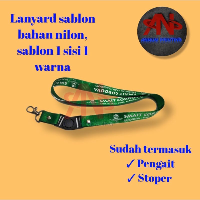 

Tali Lanyard Printing / Sablon Custom