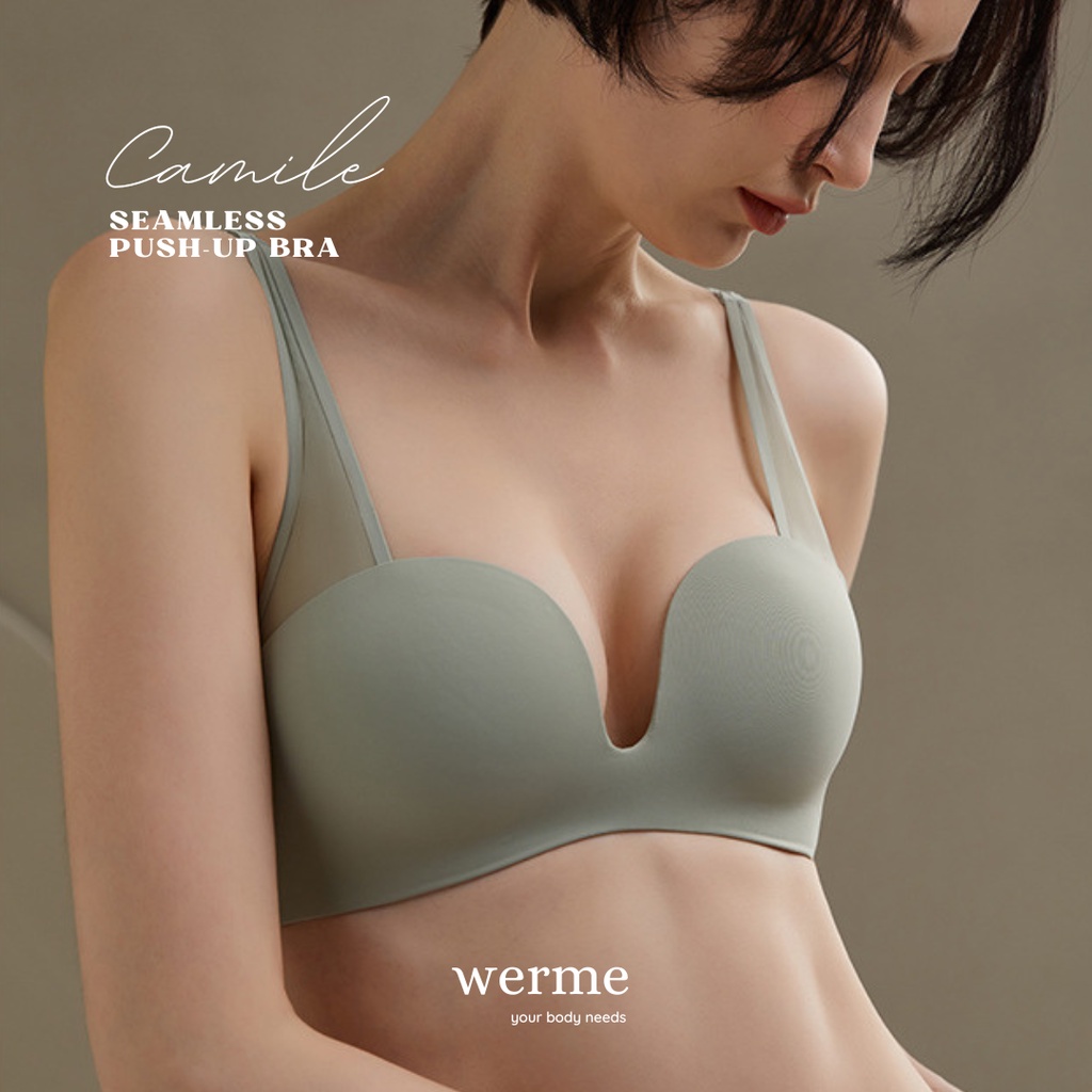 CAMILE SEAMLESS PUSH UP BRA