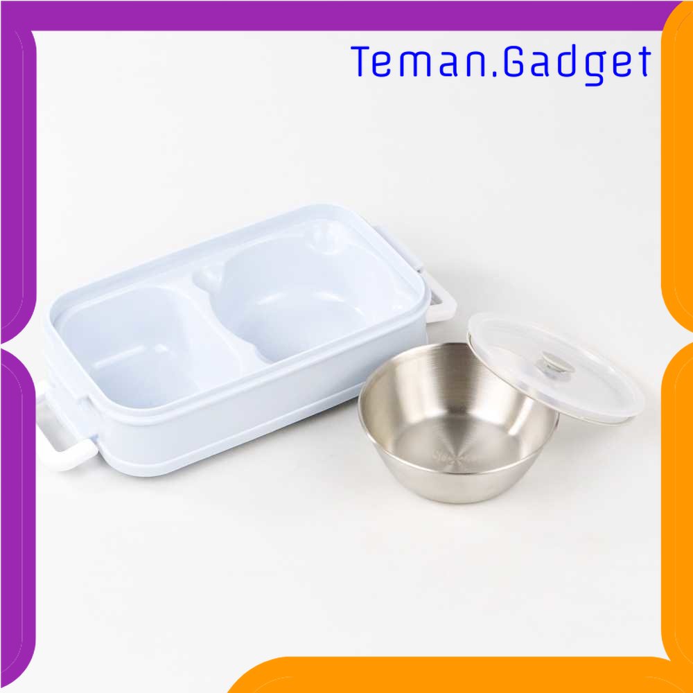 TG - DPR SDGRP Kotak Makan Lunch Bento Box Food Container Double Layer Bowl - JT-008