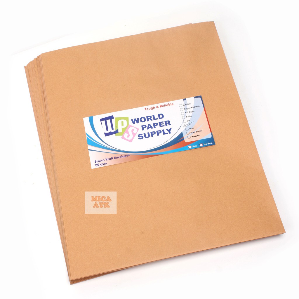 

WPS - Amplop Coklat Ukuran A3 - PACK