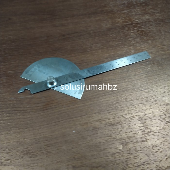 Protractor/ Penggaris Busur Derajat Stainless