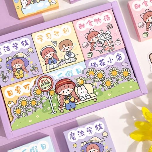 

Kirim LANGSUNG 300pcsset Stiker Aneka Desain Kartun Untuk Dekorasi Diaryscrapbook DIY L4R''