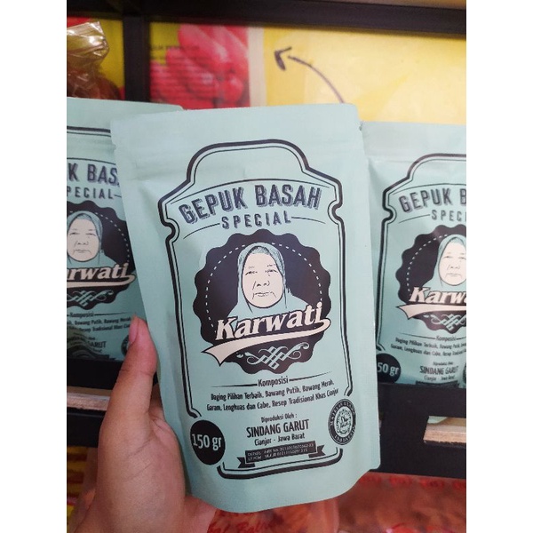 

karwati gepuk basah