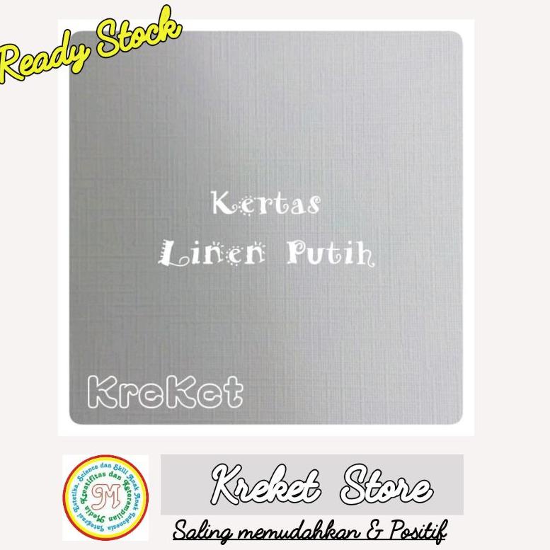 

[COD] GR72GR72 Kertas Linen Putih 210g /Pack 50 ➥Ready