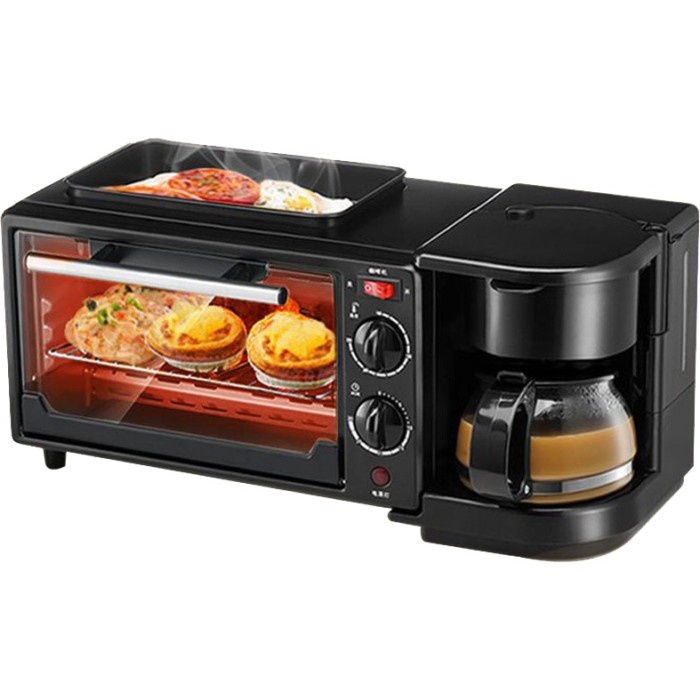 3 In 1 Breakfast Machine - Coffee Maker - Mesin Sarapan 3 In 1