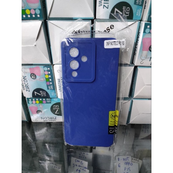 Softcase Infinix Note 12 Pro 5G Silikon Casing Case Macaron Pelindung Pro Camera