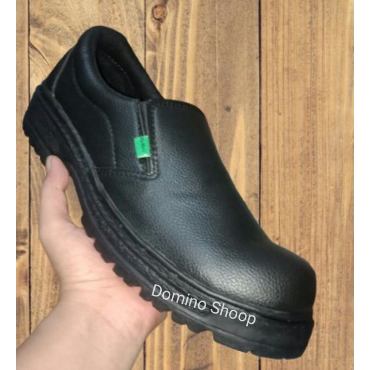 SEPATU SAFETY BOOTS PRIA SAFETY SHOES COWOK SEPATU SEFTY PRIA TOURING TRACKING UJUNG BESI KERJA PROYEK LAPANGAN SEPATU TALI SEFETY