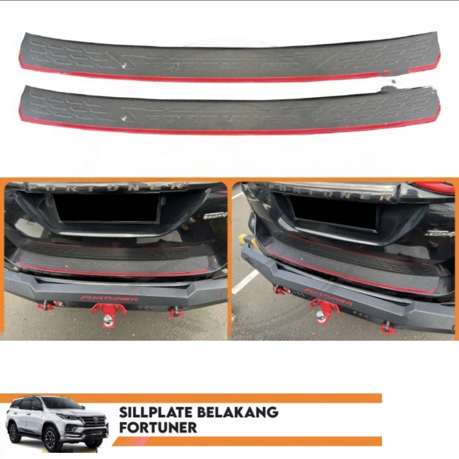 Sillplate Belakang MobilFortuner 2016 - 2022