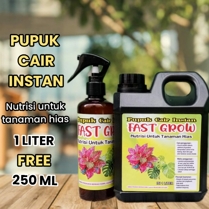 Pupuk Cair Instan Nutrisi / Perangsang Pertumbuhan Akar Daun Tunas Dan Bunga Tanaman HIas