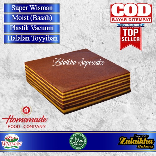 Lapis legit super wisman 20 x 20 cm