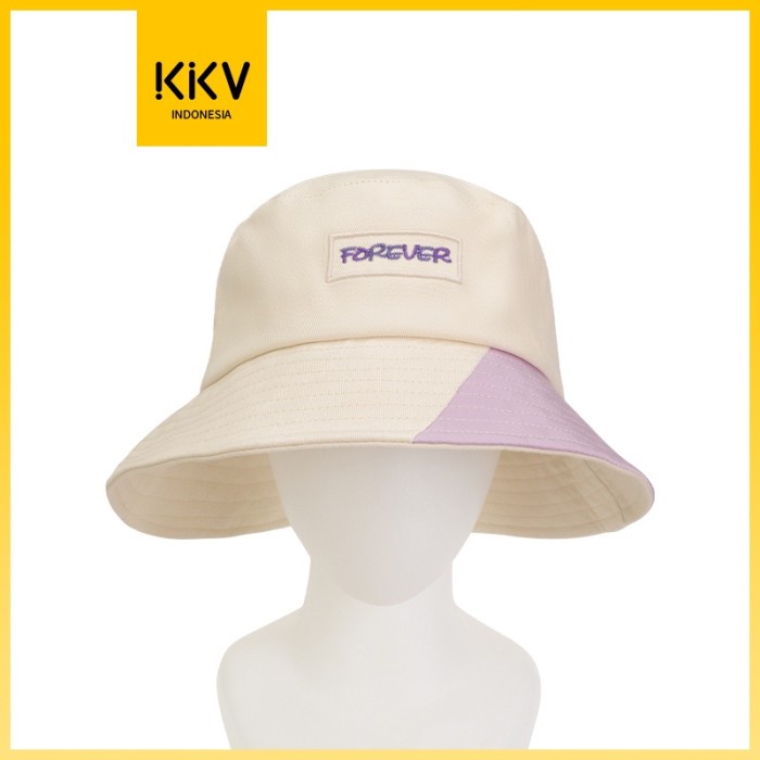 Topi Kkv Syc Topi Bucket Color Block Warna Blok Simple Sporty Fashionable